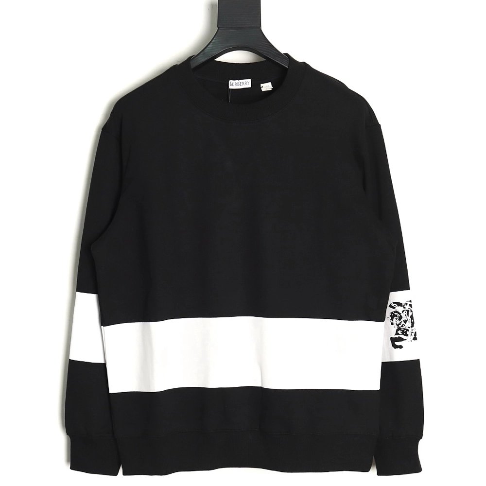 Burberry arm war horse print sweatshirt TSK1,Cheap Replica Reps Burberry