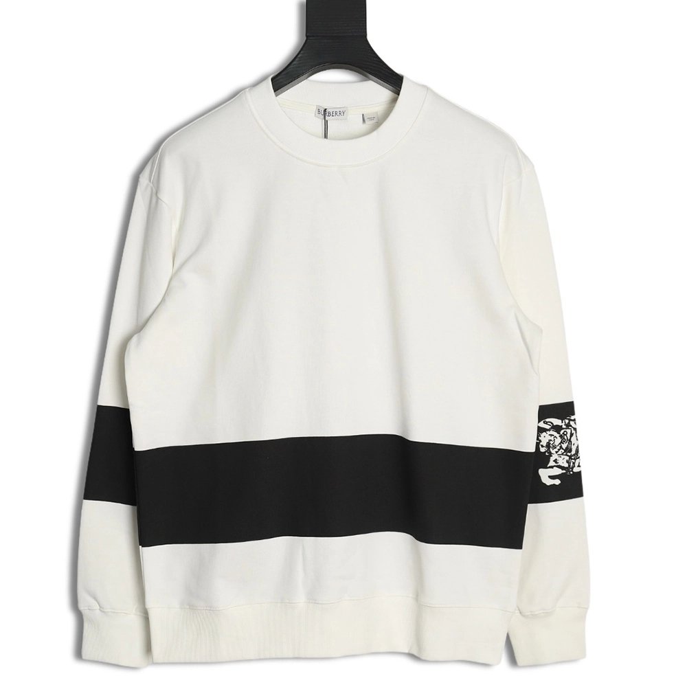 Burberry arm war horse print sweatshirt,Cheap Replica Reps Burberry