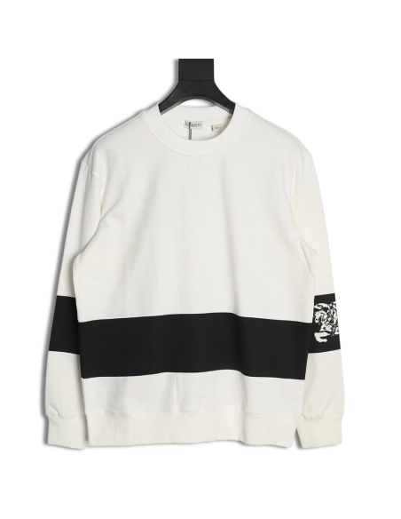 Burberry arm war horse print sweatshirt,Cheap Replica Reps Burberry