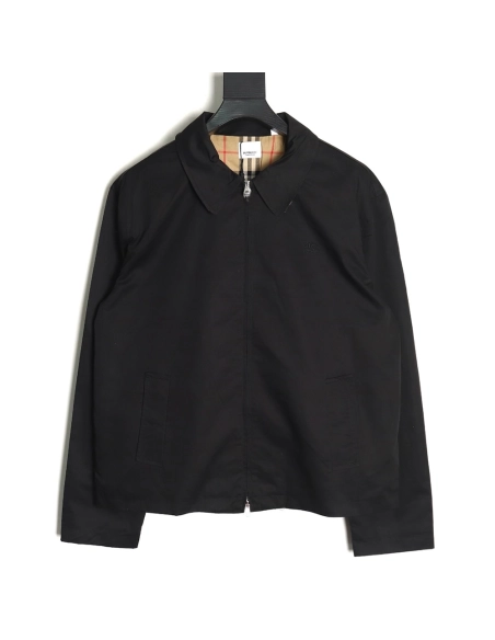 Burberry Warhorse Embroidered Lined Check Jacket,Cheap Replica Reps Burberry