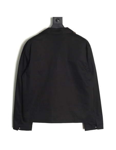 Burberry Warhorse Embroidered Lined Check Jacket,Cheap Replica Reps Burberry