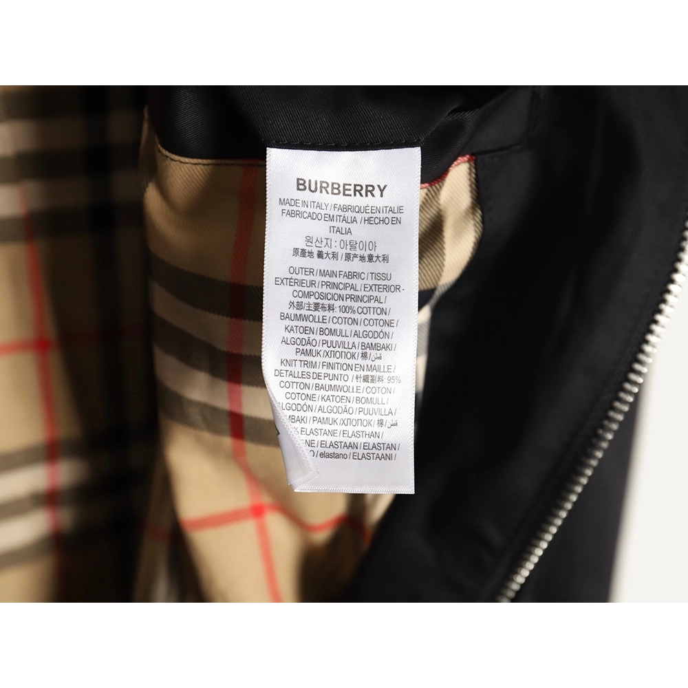Burberry Warhorse Embroidered Lined Check Jacket,Cheap Replica Reps Burberry