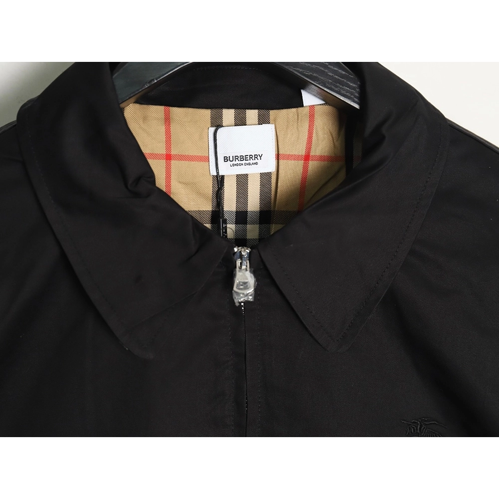 Burberry Warhorse Embroidered Lined Check Jacket,Cheap Replica Reps Burberry