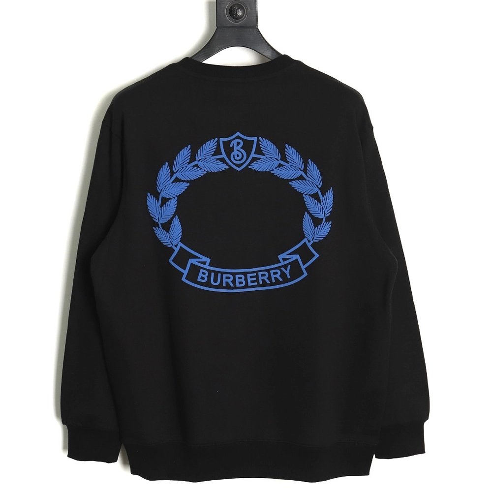 Burberry Oak Leaf Embroidered Horse Crewneck Sweatshirt TSK1 SXL,Cheap Replica Reps Burberry