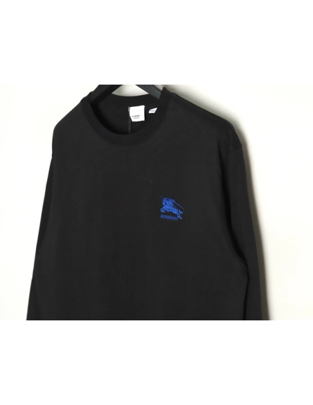 Burberry Oak Leaf Embroidered Horse Crewneck Sweatshirt TSK1 SXL,Cheap Replica Reps Burberry
