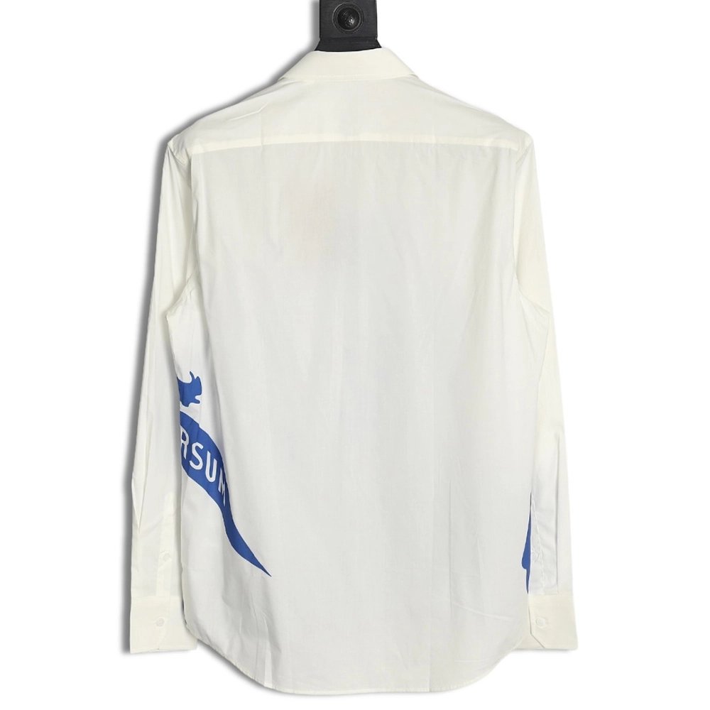 Burberry War Horse long sleeve printed shirt SXL,Cheap Replica Reps Burberry