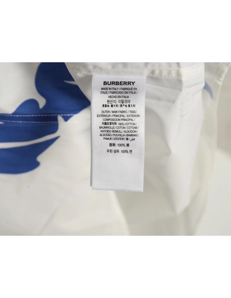 Burberry War Horse long sleeve printed shirt SXL,Cheap Replica Reps Burberry