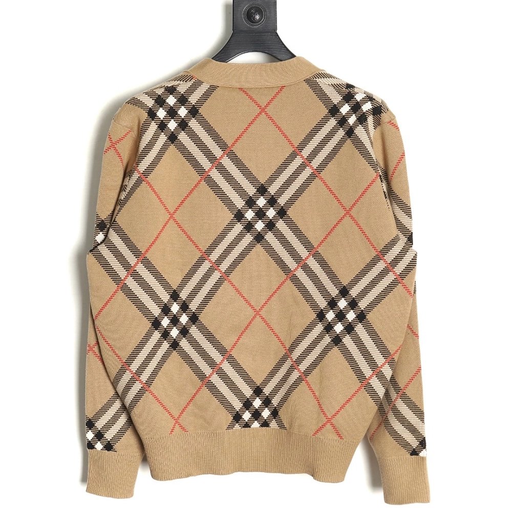 Burberry Twill Knit Cardigan Sweater,Cheap Replica Reps Burberry