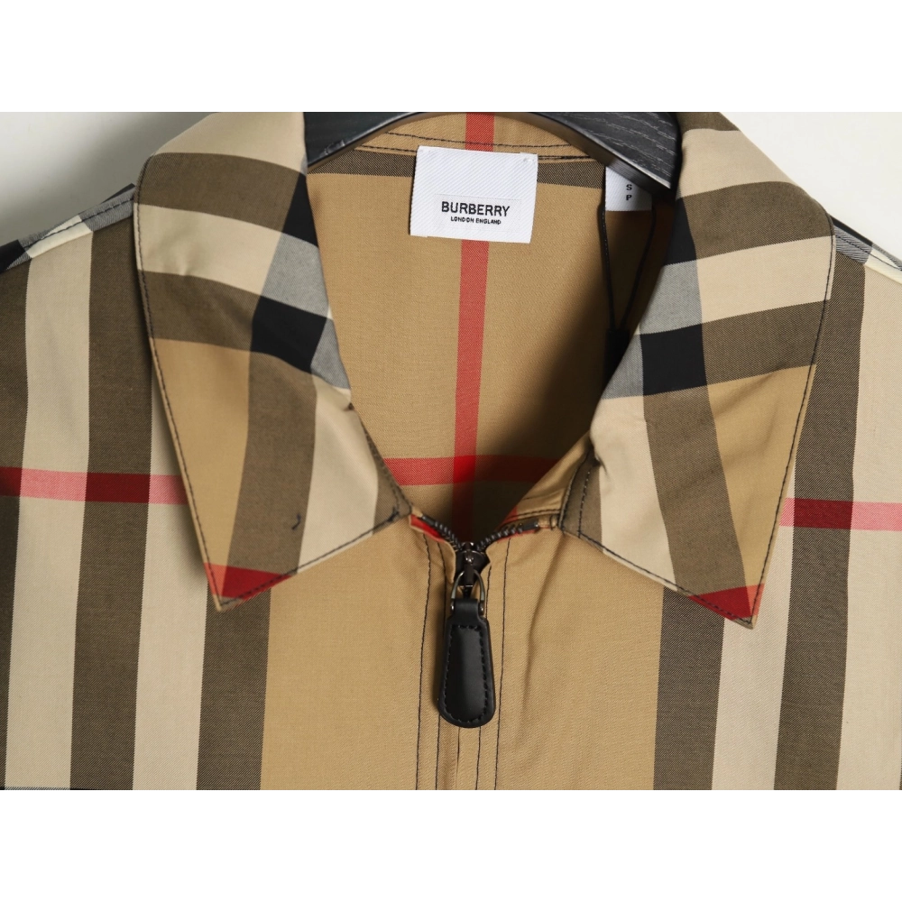 Burberry Large Check Lapel Shirt Jacket,Cheap Replica Reps Burberry