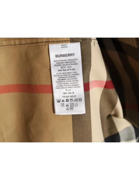 Burberry Large Check Lapel Shirt Jacket,Cheap Replica Reps Burberry