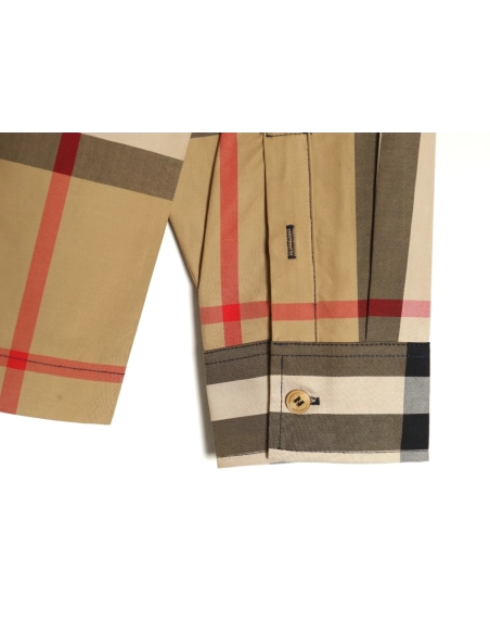 Burberry Large Check Lapel Shirt Jacket,Cheap Replica Reps Burberry