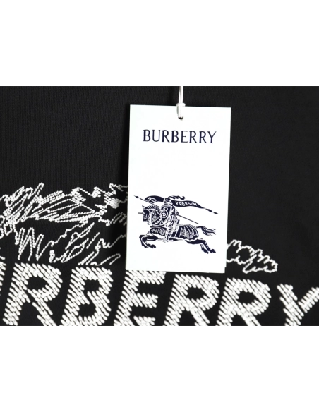 Burberry Sketched Warhorse Embroidered Crewneck Sweatshirt,Cheap Replica Reps Burberry