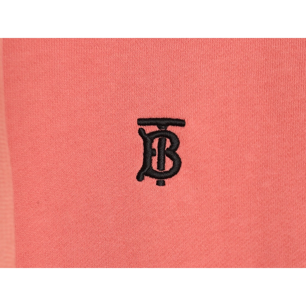 Burberry Classic Embroidered Logo Check Lined Hoodie TSK1,Cheap Replica Reps Burberry