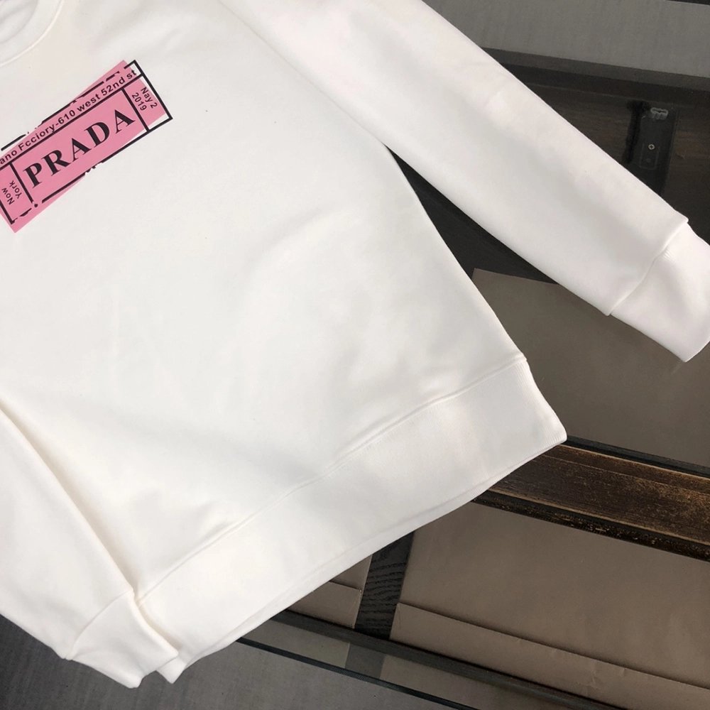 Prada Crew Neck Sweatshirt,Cheap Replica Reps Prada