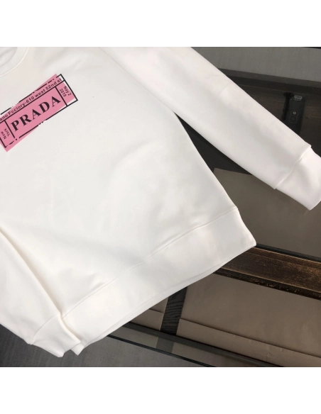 Prada Crew Neck Sweatshirt,Cheap Replica Reps Prada