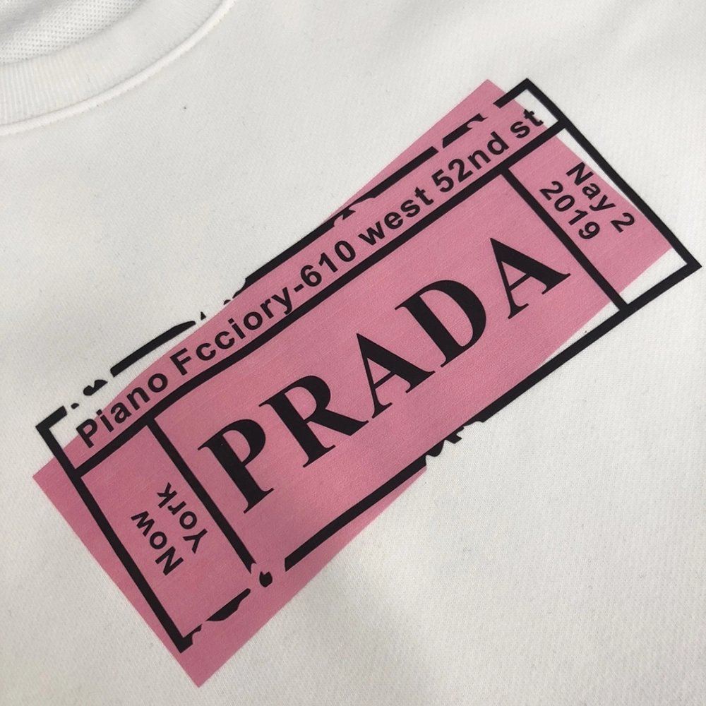Prada Crew Neck Sweatshirt,Cheap Replica Reps Prada
