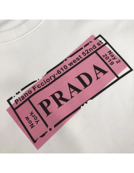 Prada Crew Neck Sweatshirt,Cheap Replica Reps Prada