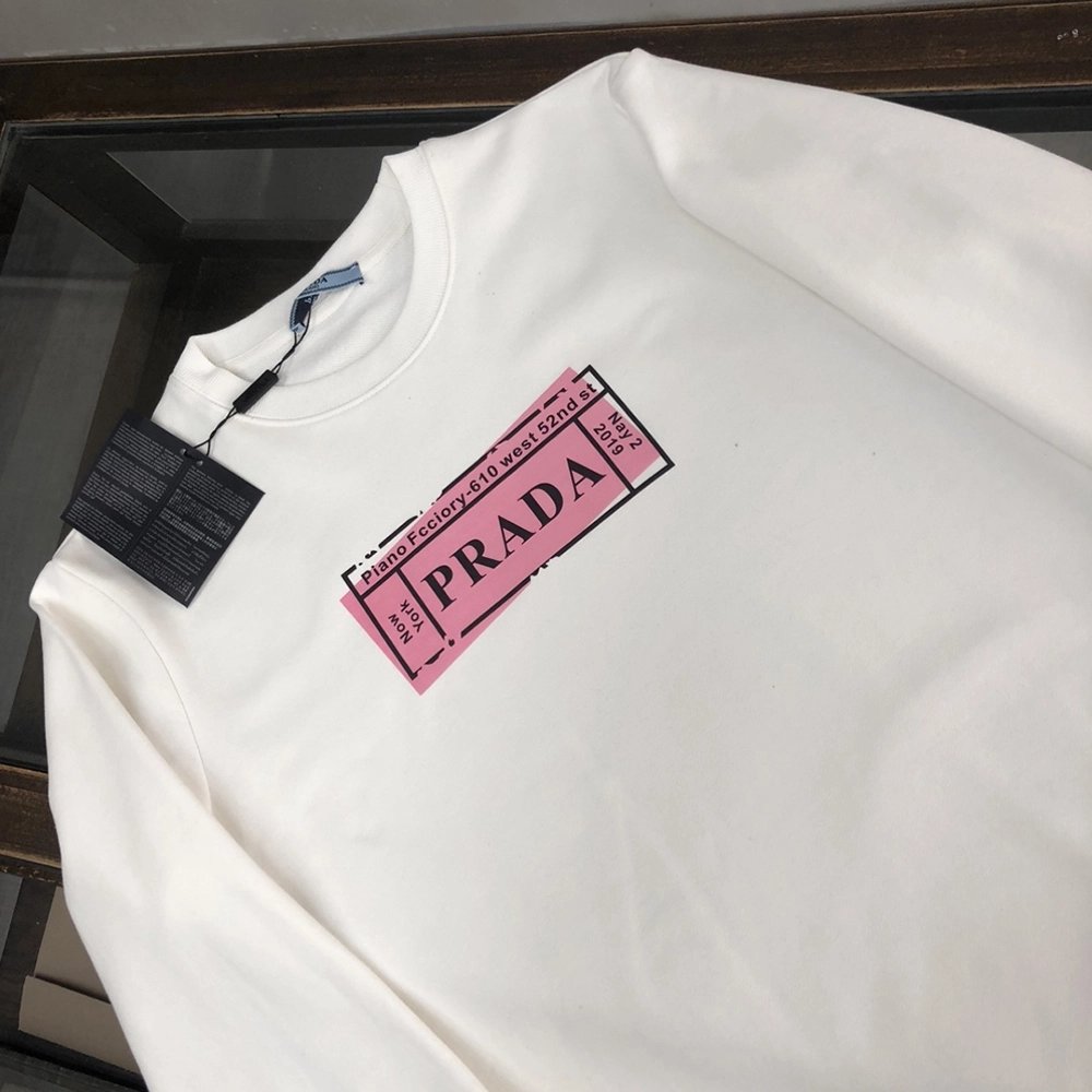 Prada Crew Neck Sweatshirt,Cheap Replica Reps Prada