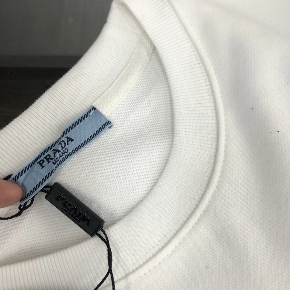 Prada Crew Neck Sweatshirt,Cheap Replica Reps Prada