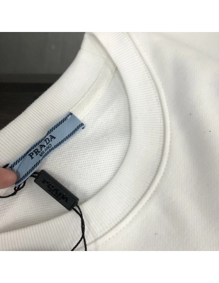 Prada Crew Neck Sweatshirt,Cheap Replica Reps Prada