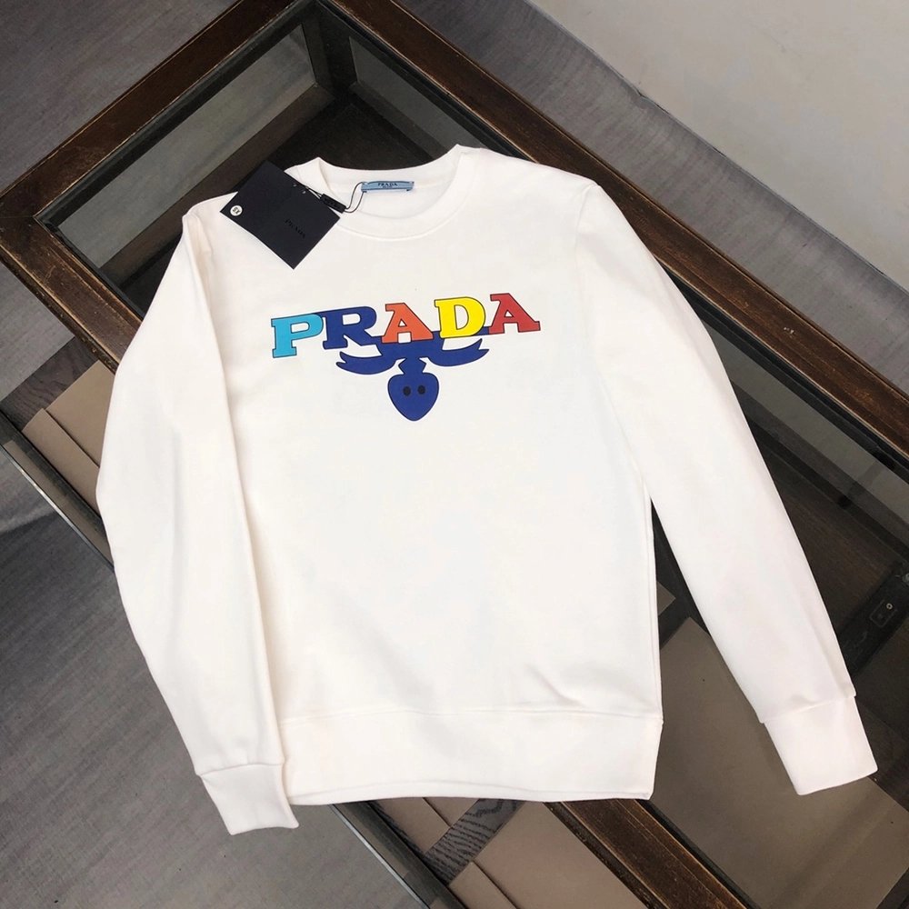 Prada Crew Neck Sweatshirt1,Cheap Replica Reps Prada