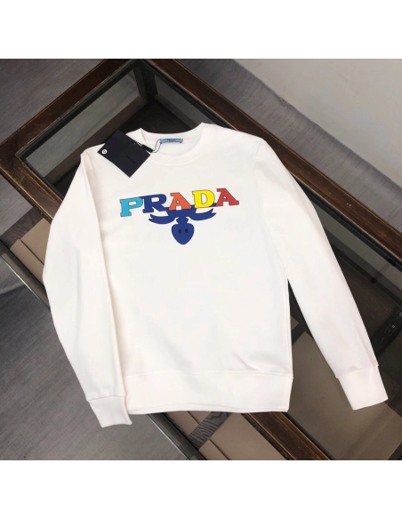 Prada Crew Neck Sweatshirt1,Cheap Replica Reps Prada