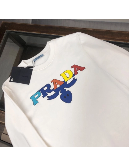 Prada Crew Neck Sweatshirt1,Cheap Replica Reps Prada