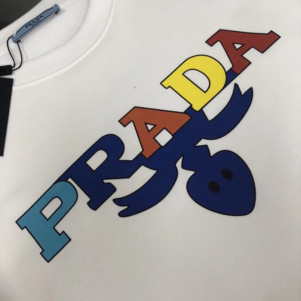 Prada Crew Neck Sweatshirt1,Cheap Replica Reps Prada