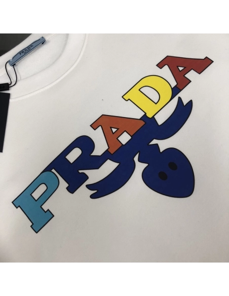Prada Crew Neck Sweatshirt1,Cheap Replica Reps Prada