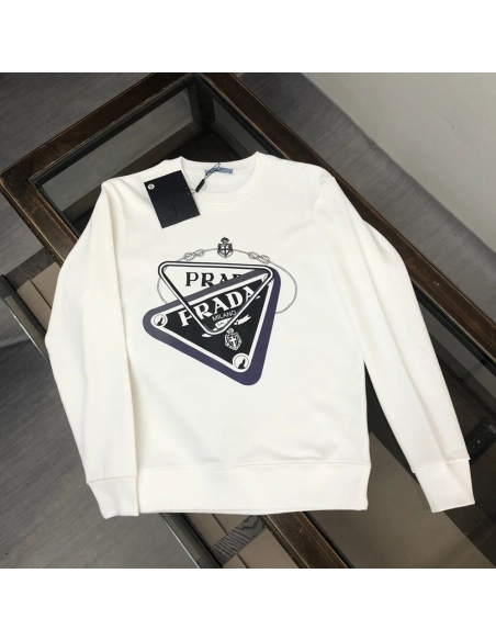 Prada Crew Neck Sweatshirt,Cheap Replica Reps Prada