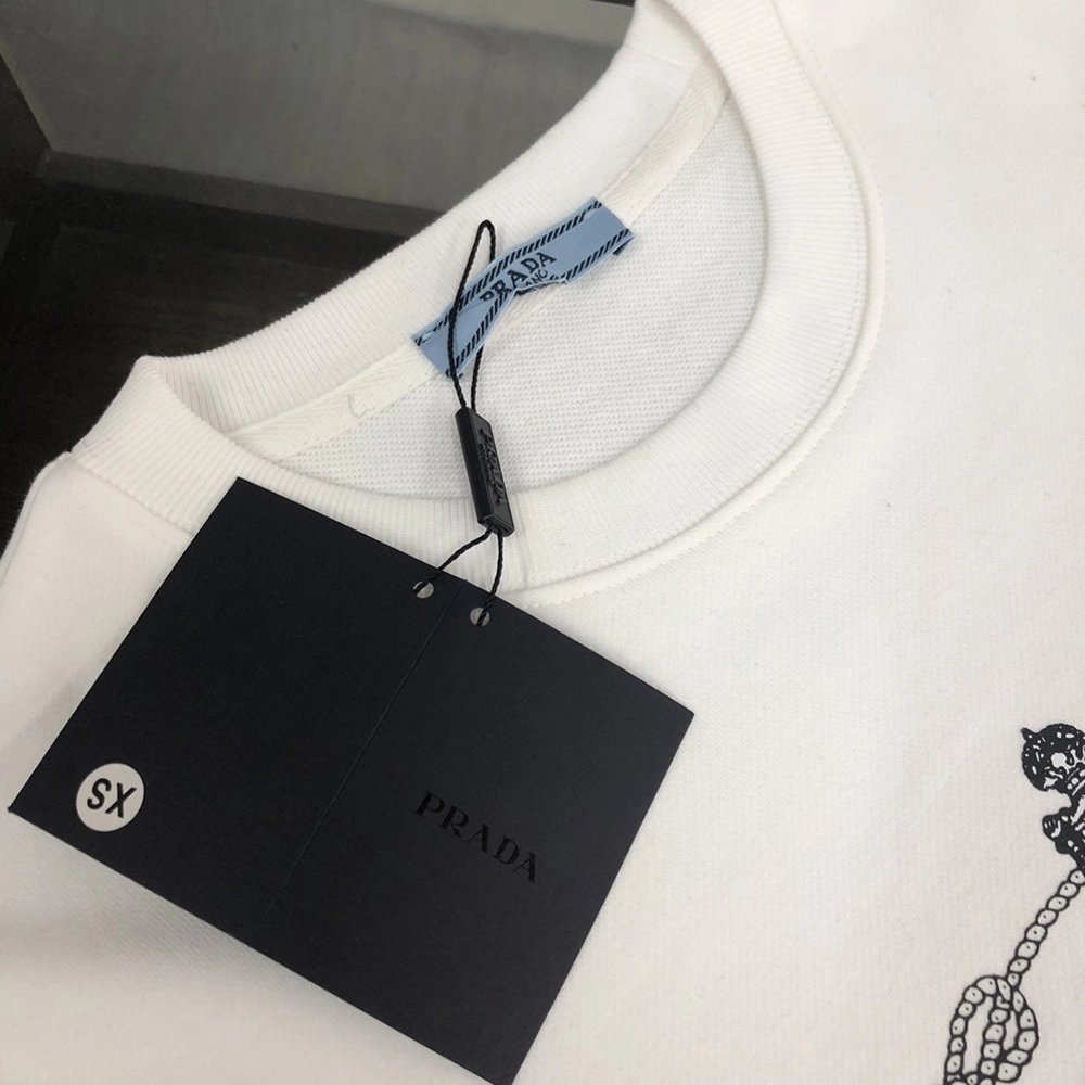 Prada Crew Neck Sweatshirt,Cheap Replica Reps Prada