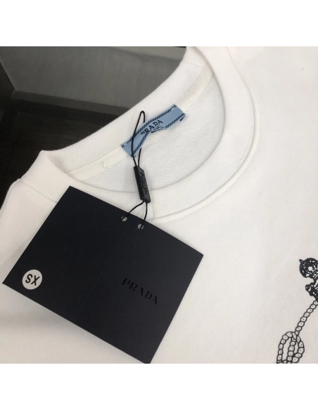 Prada Crew Neck Sweatshirt,Cheap Replica Reps Prada