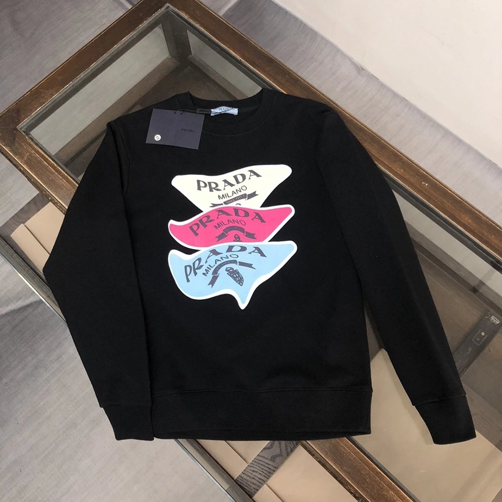 Prada Crew Neck Sweatshirt,Cheap Replica Reps Prada