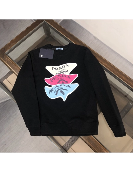 Prada Crew Neck Sweatshirt,Cheap Replica Reps Prada