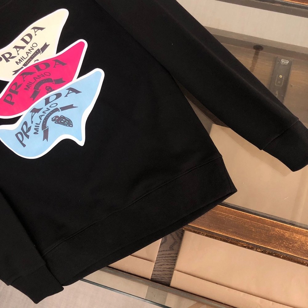 Prada Crew Neck Sweatshirt,Cheap Replica Reps Prada