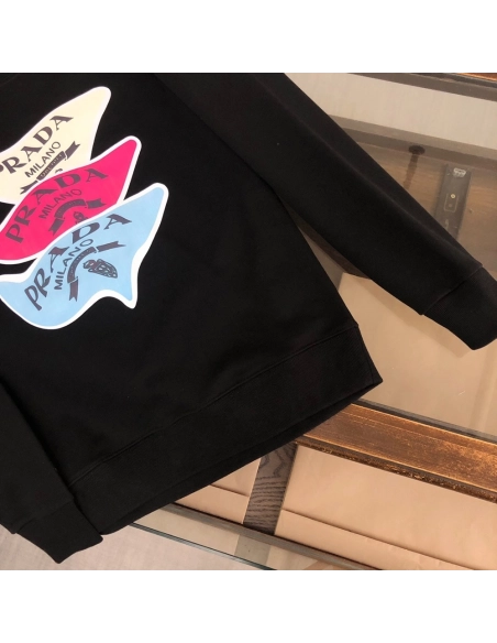 Prada Crew Neck Sweatshirt,Cheap Replica Reps Prada