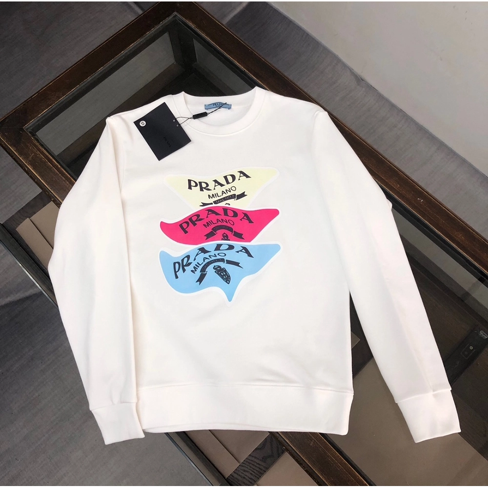 Prada Crew Neck Sweatshirt,Cheap Replica Reps Prada