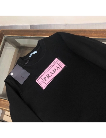 Prada Crew Neck Sweatshirt,Cheap Replica Reps Prada