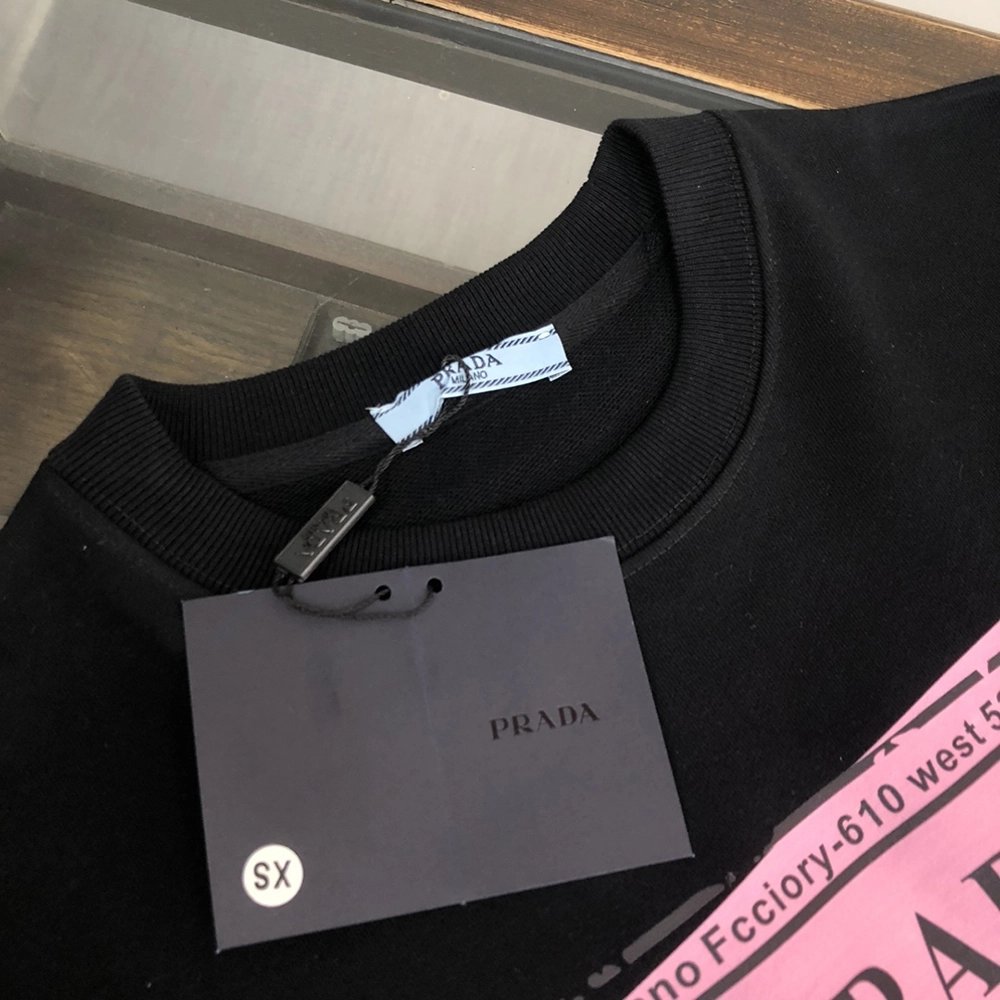Prada Crew Neck Sweatshirt,Cheap Replica Reps Prada