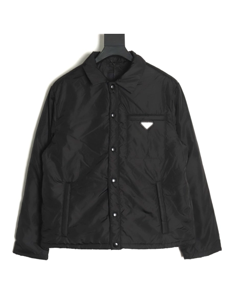 Prada Recycled Nylon Lightweight Puffer Jacket TSK1,Cheap Replica Reps Prada