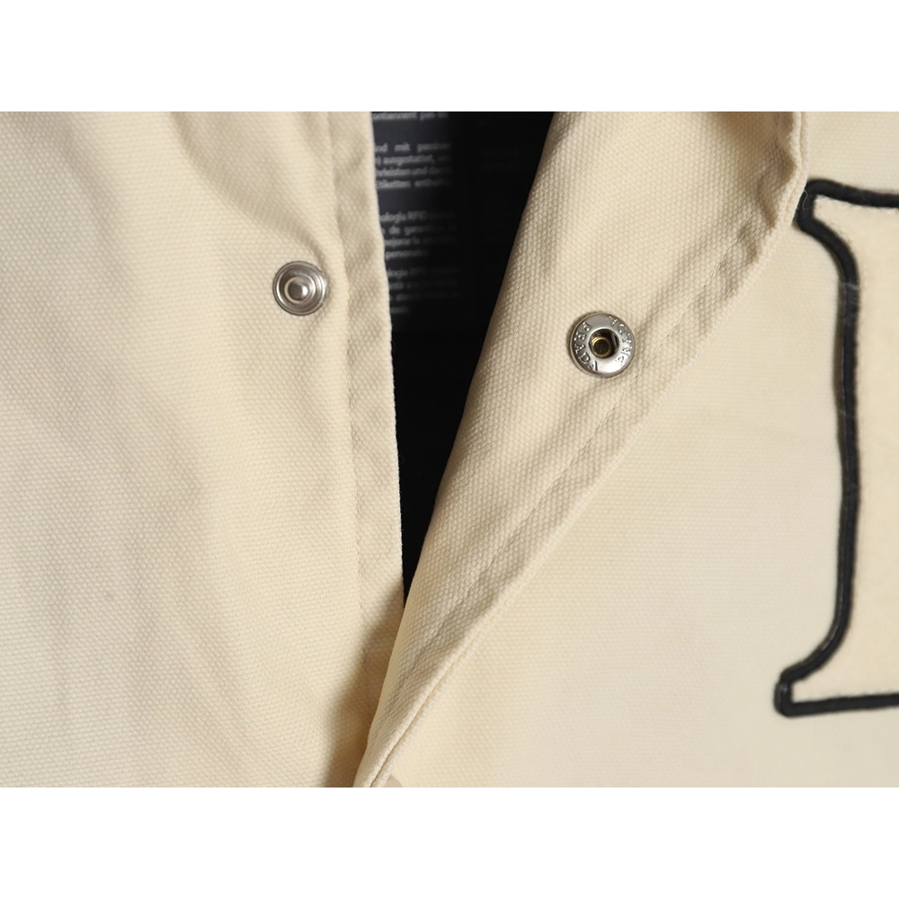 Prada baseball jacket with P patch on chest,Cheap Replica Reps Prada