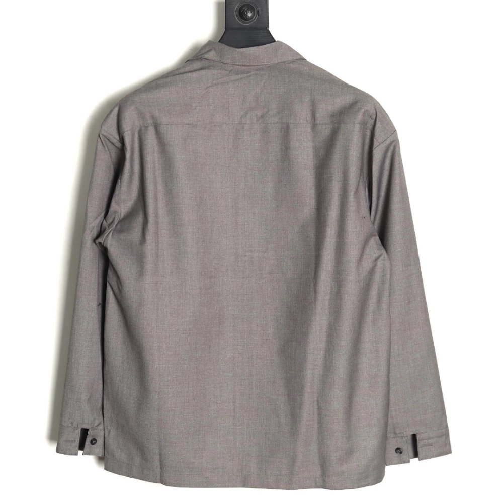Prada wool and mohair shirt jacket,Cheap Replica Reps Prada