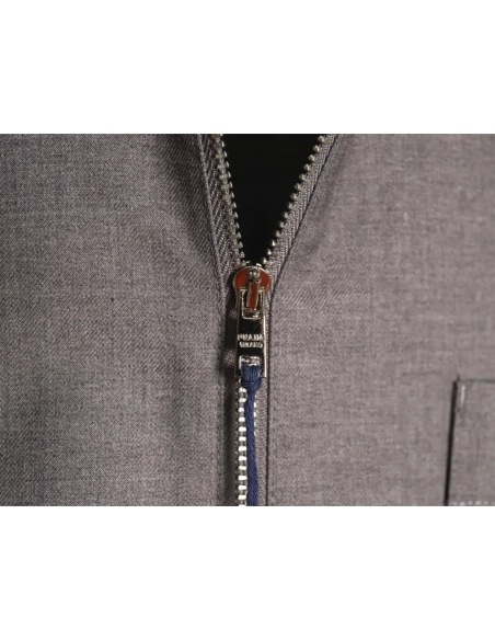 Prada wool and mohair shirt jacket,Cheap Replica Reps Prada