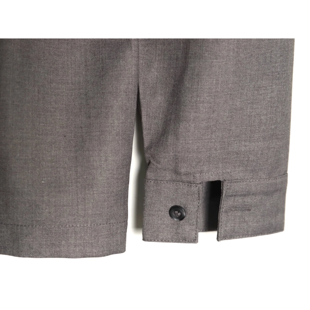 Prada wool and mohair shirt jacket,Cheap Replica Reps Prada