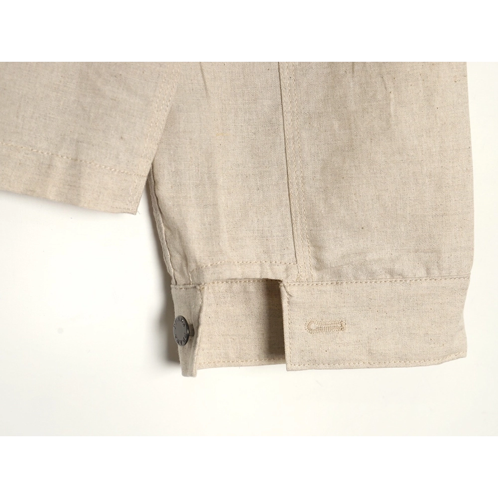 Prada Chambray Pocket Long Sleeve Shirt Jacket,Cheap Replica Reps Prada