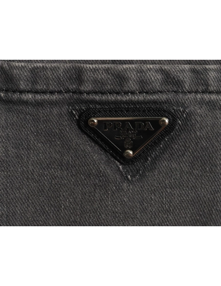 Prada Denim ZipUp Jacket,Cheap Replica Reps Prada