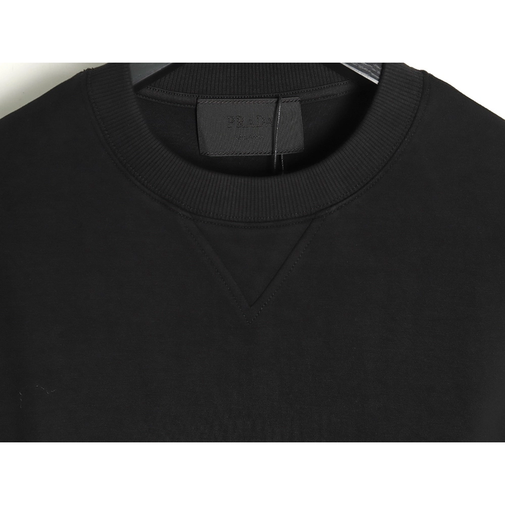 Prada triangle logo pocket crew neck sweatshirt TSK1,Cheap Replica Reps Prada
