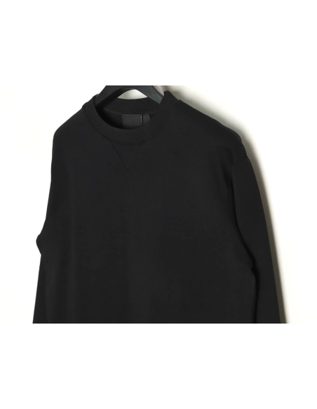 Prada triangle logo pocket crew neck sweatshirt TSK1,Cheap Replica Reps Prada