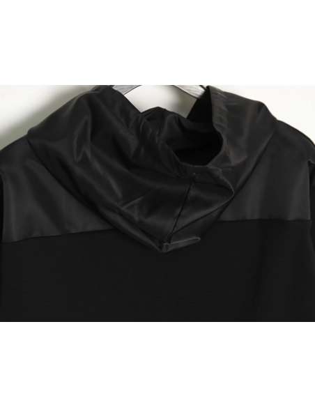 Prada nylon panelled hoodie,Cheap Replica Reps Prada
