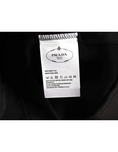 Prada nylon panelled hoodie,Cheap Replica Reps Prada